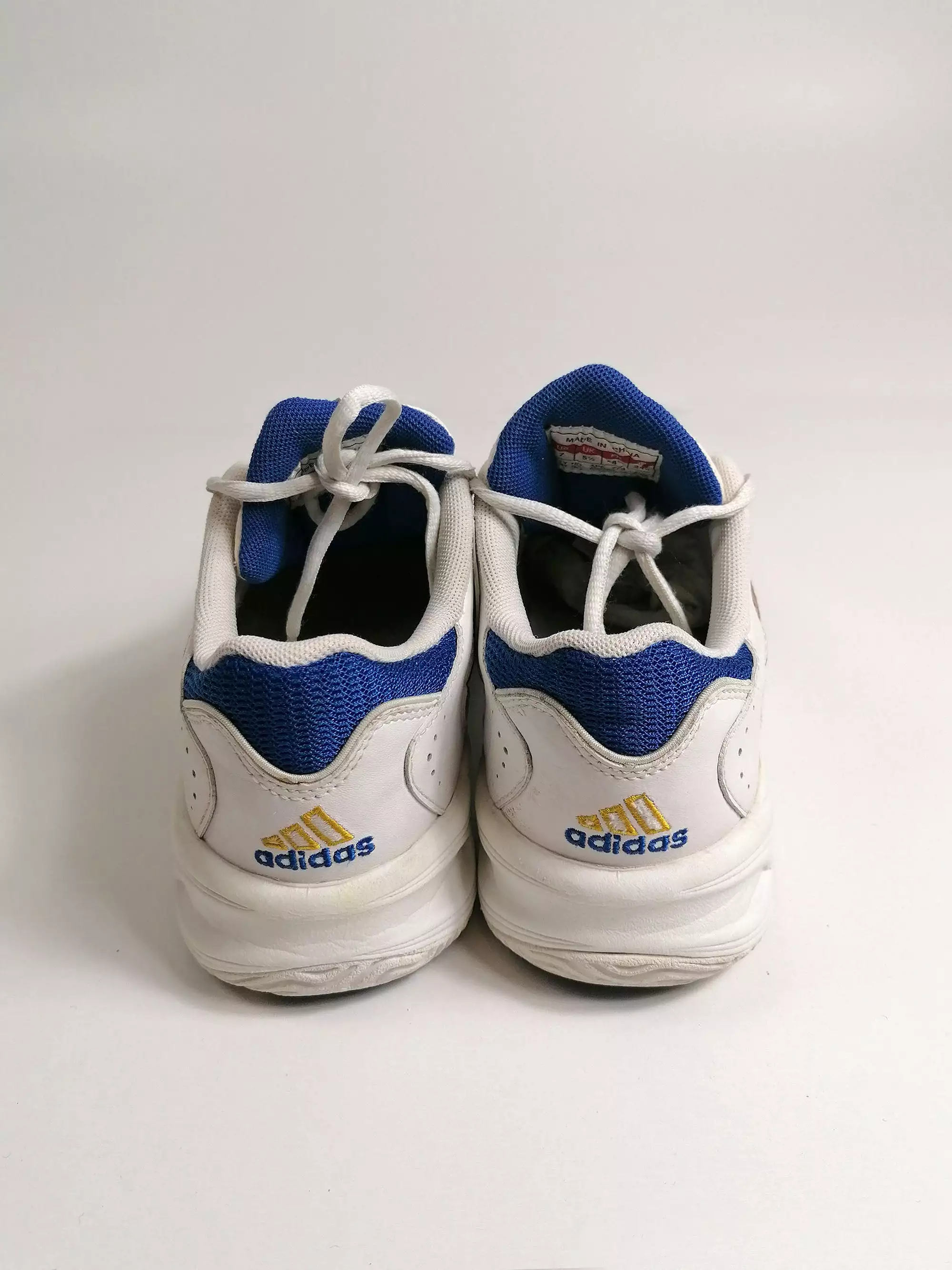 1999 ADIDAS Torsion White Sneakers - size UK 5.5 / EU 38 2/3 / Us 7 / 24 cm