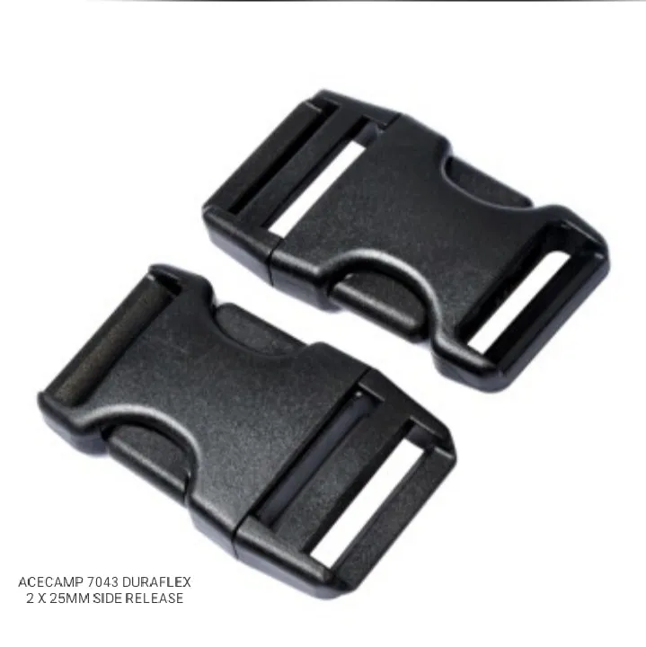 ACECAMP SIDE RELEASE BUCKLES 7042 DURAFLEX 2X 20MM