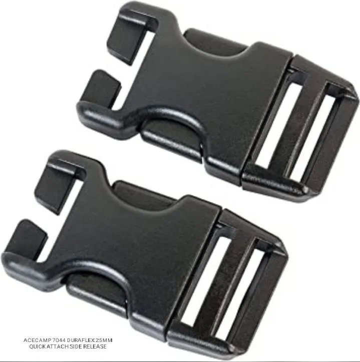 ACECAMP SIDE RELEASE BUCKLES 7042 DURAFLEX 2X 20MM