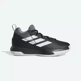 ADIDAS JUNIOR CROSS EM BLACK BASEKTBALL SHOES