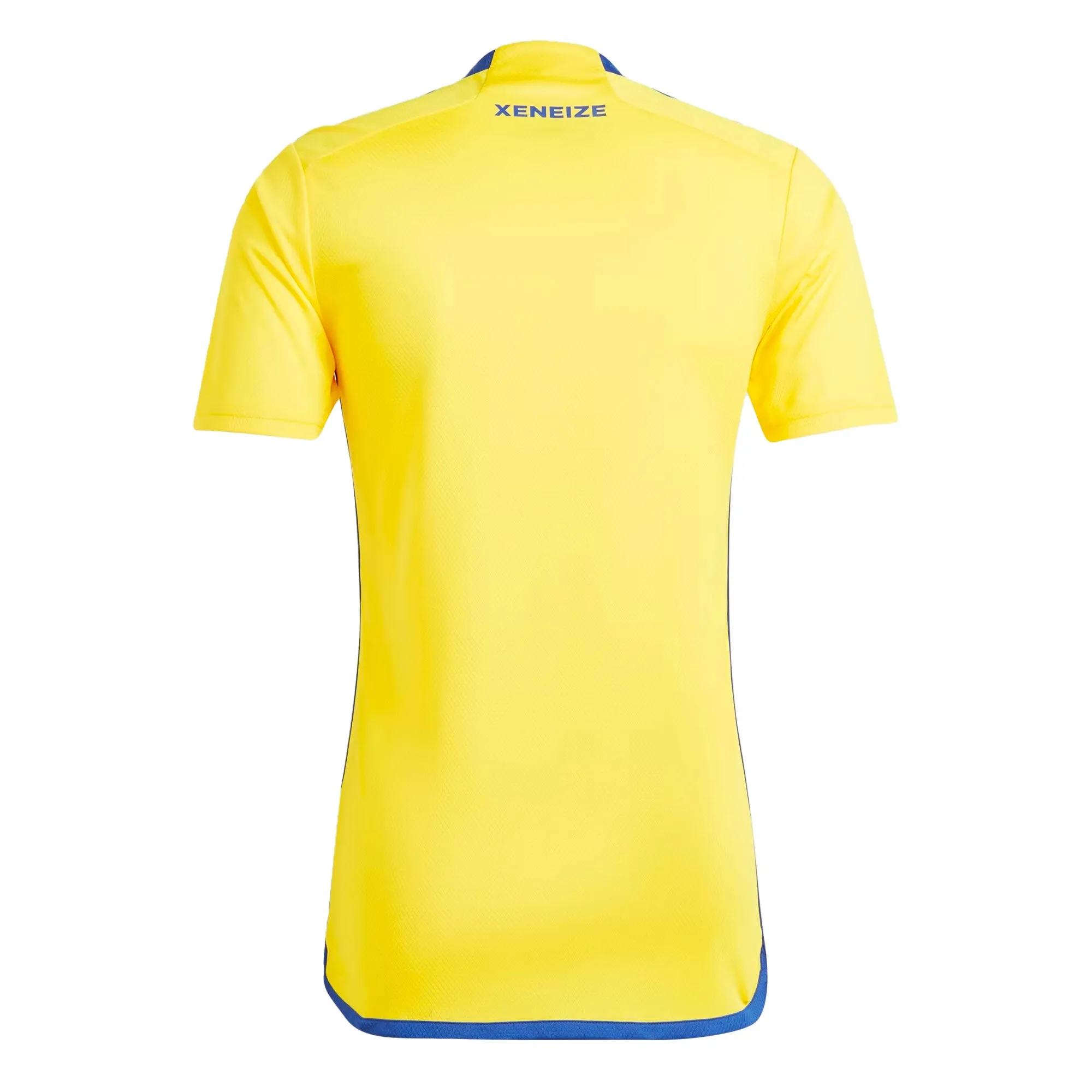 adidas Men's Boca Juniors 2023/24 Away Jersey Yellow/Blue