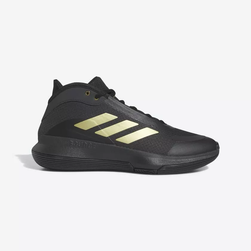 ADIDAS MEN'S BOUNCE LEGENDS BLACK/GOLD SHOES