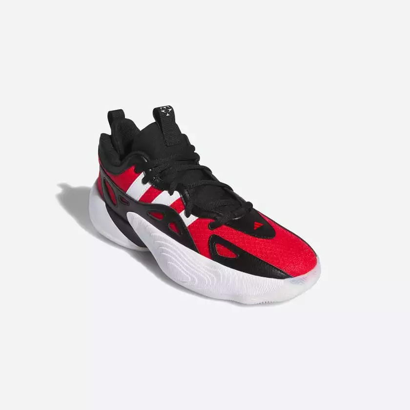 ADIDAS MEN'S TRAE YOUNG UNLIMITED 2 LOW BLACK/RED BASKETBALL SHOES