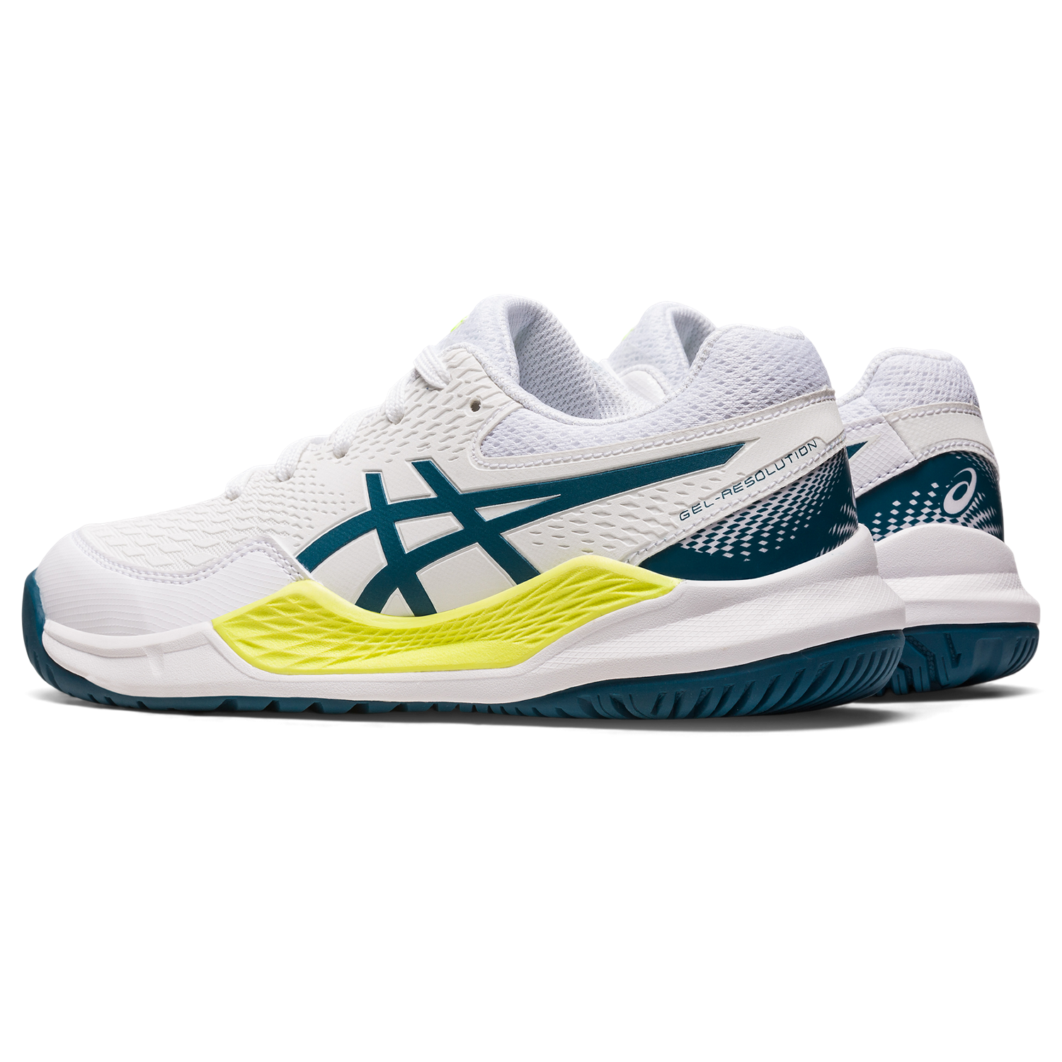 Asics Gel-Resolution 9 GS Junior Tennis Shoes (1044A067-102)