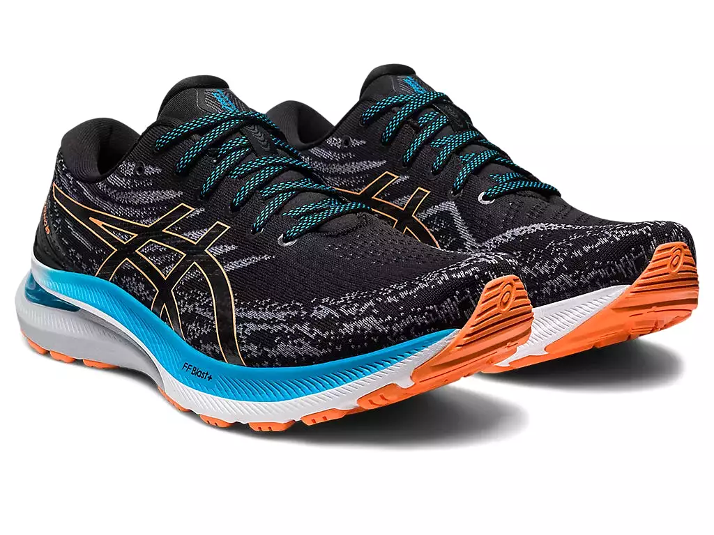 Asics Men's GEL-KAYANO 29 - BLACK/SUN PEACH