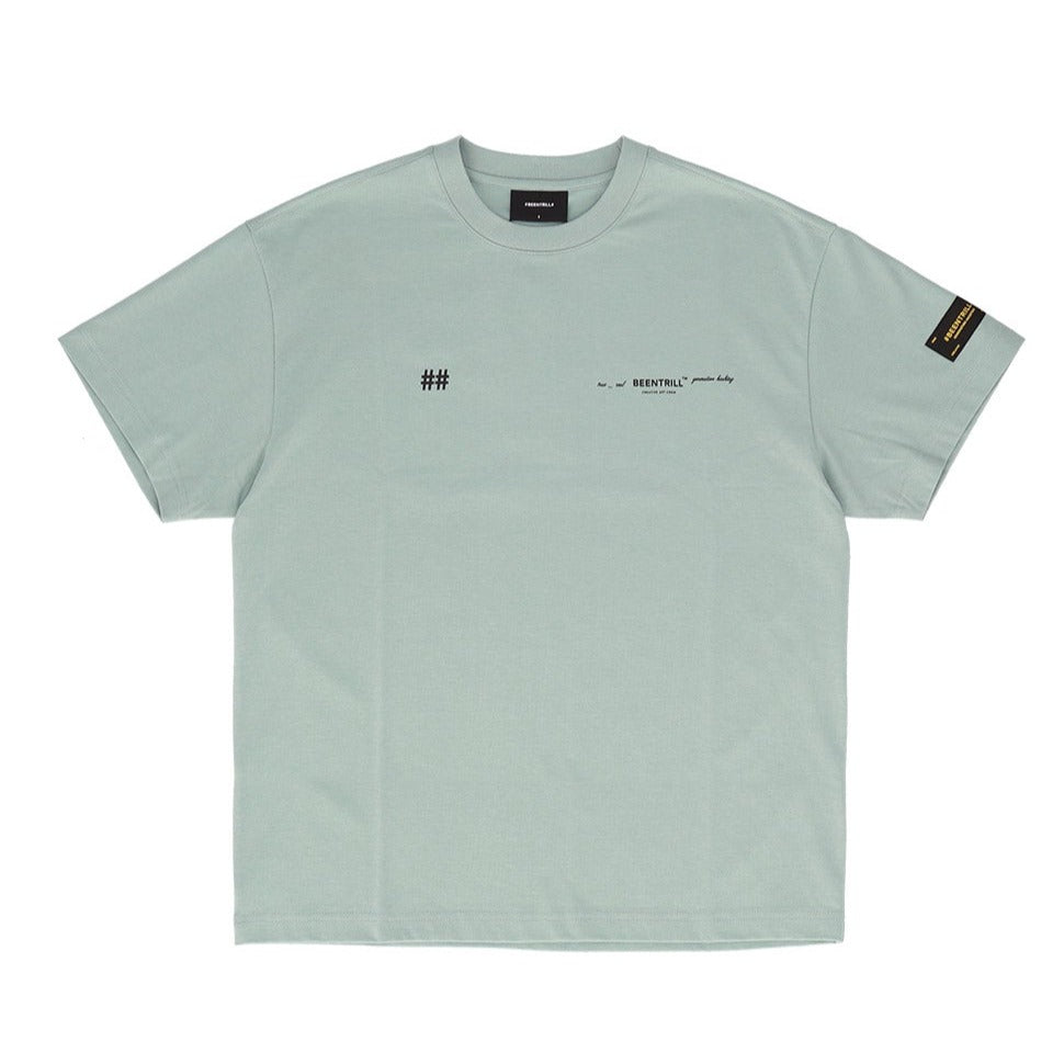 Been Trill Reflective Tape Logo Tee Mint