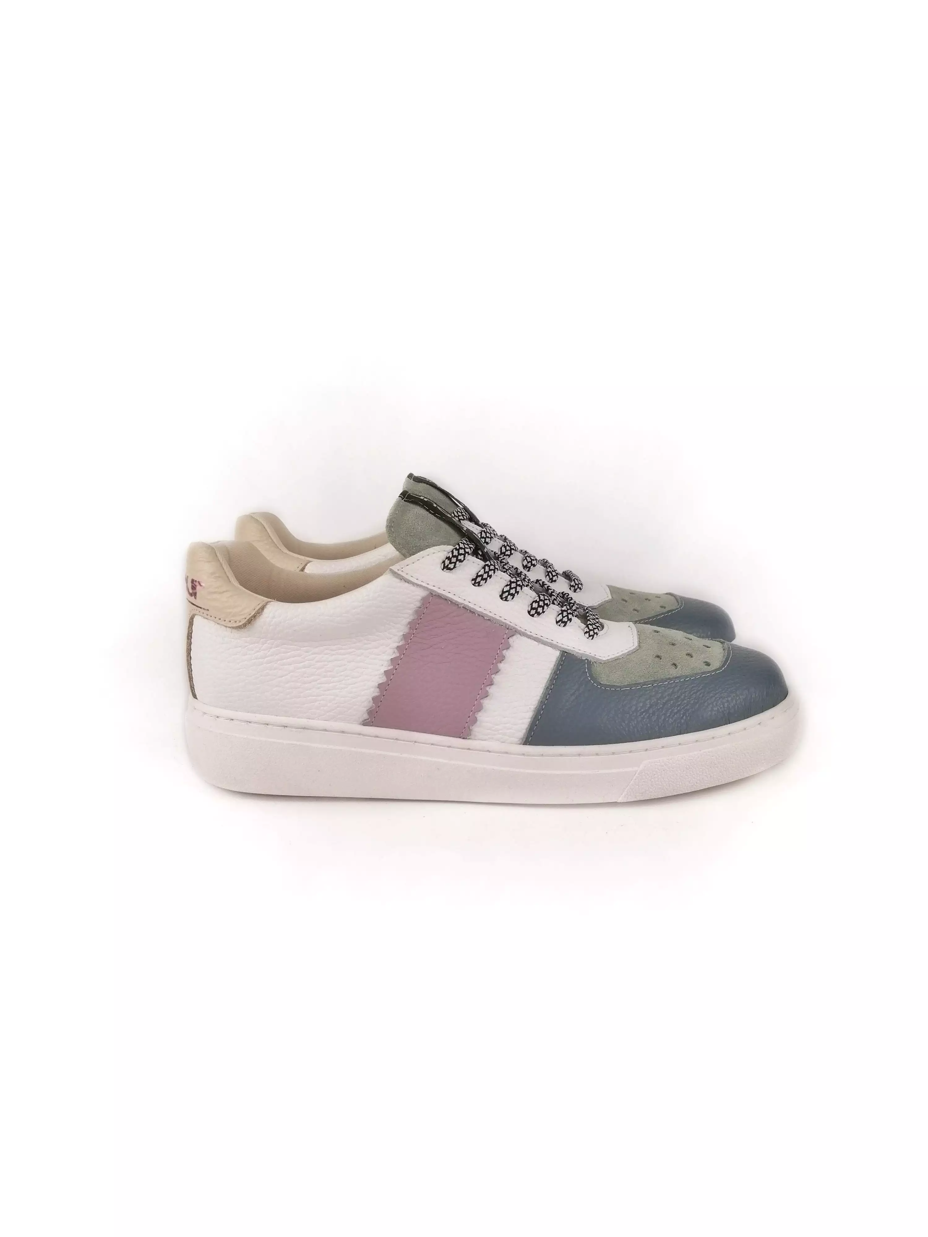 BETTY MULTICOLOR LEATHER SNEAKERS