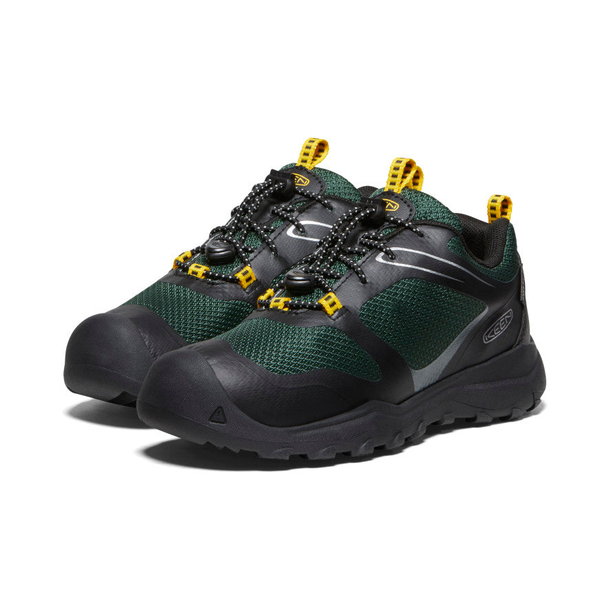 Big Kids' Wanduro Waterproof Shoe  |  Black/Greener Pastures