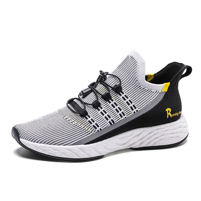 Breathable Reflective Women Tennis Shoes Jogging Vulcanize Footwear