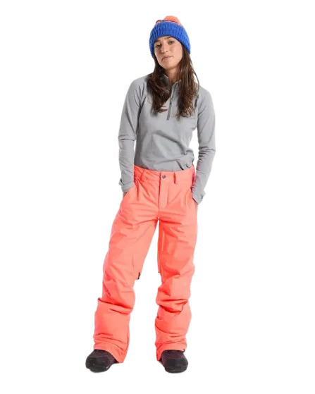 Burton Womens Powline Gore-Tex 2L Insulated Pants - Tetra Orange - 202