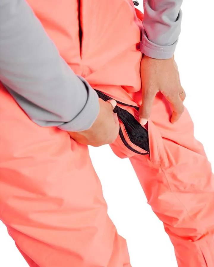 Burton Womens Powline Gore-Tex 2L Insulated Pants - Tetra Orange - 202