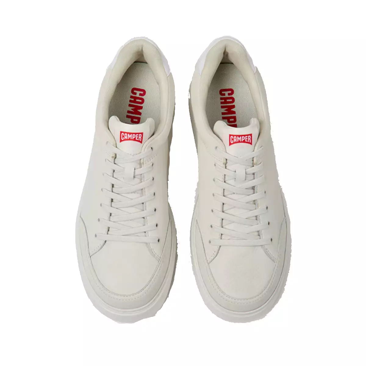 Camper Runner K21 White non-dyed leather sneakers for   