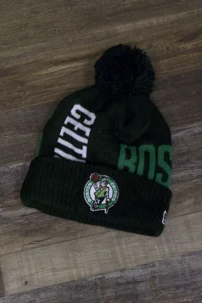 Celtics Beanie | Boston Celtics 2019 Tip Off Series Beanie | Celtics Black winter Hat | OSFM