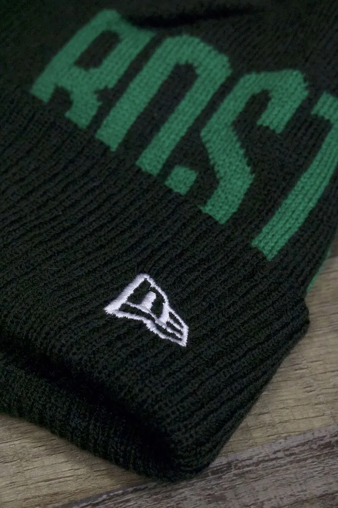 Celtics Beanie | Boston Celtics 2019 Tip Off Series Beanie | Celtics Black winter Hat | OSFM