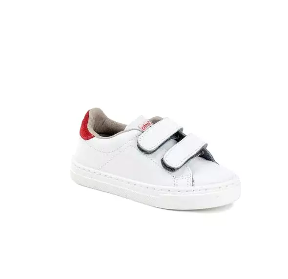 CIENTA TENNIS 80044 Blanc rouge Sneakers Baskets