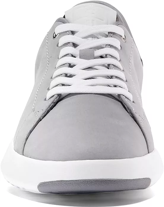 Cole Haan Grandpro Tennis Dapple Gray Tumbled Nubuck Lace Up Low Top Sneakers