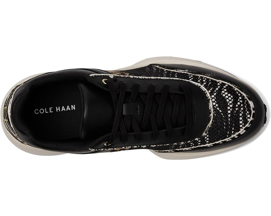 Cole Haan Grandpro Wellsley Runner Black/Safari Print/Ivory Low Top Sneakers