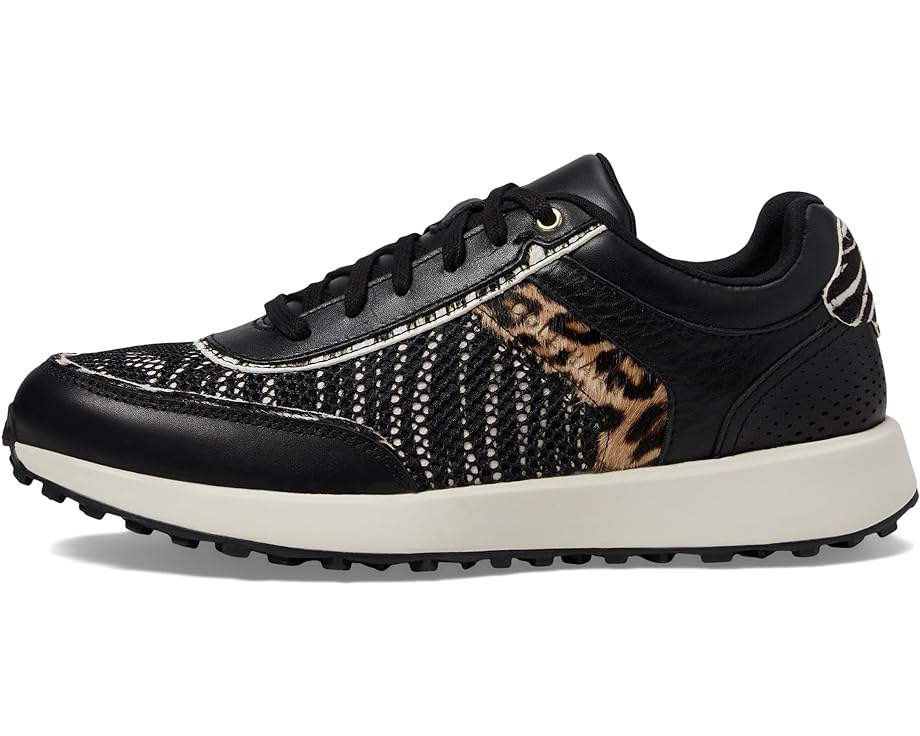 Cole Haan Grandpro Wellsley Runner Black/Safari Print/Ivory Low Top Sneakers