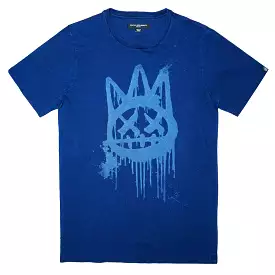 Cult Spray Logo Tee (Indigo) /D10