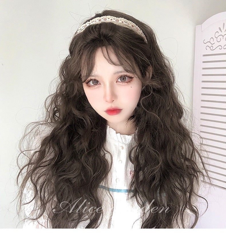 Fairy Doll Lolita brown hair wigs