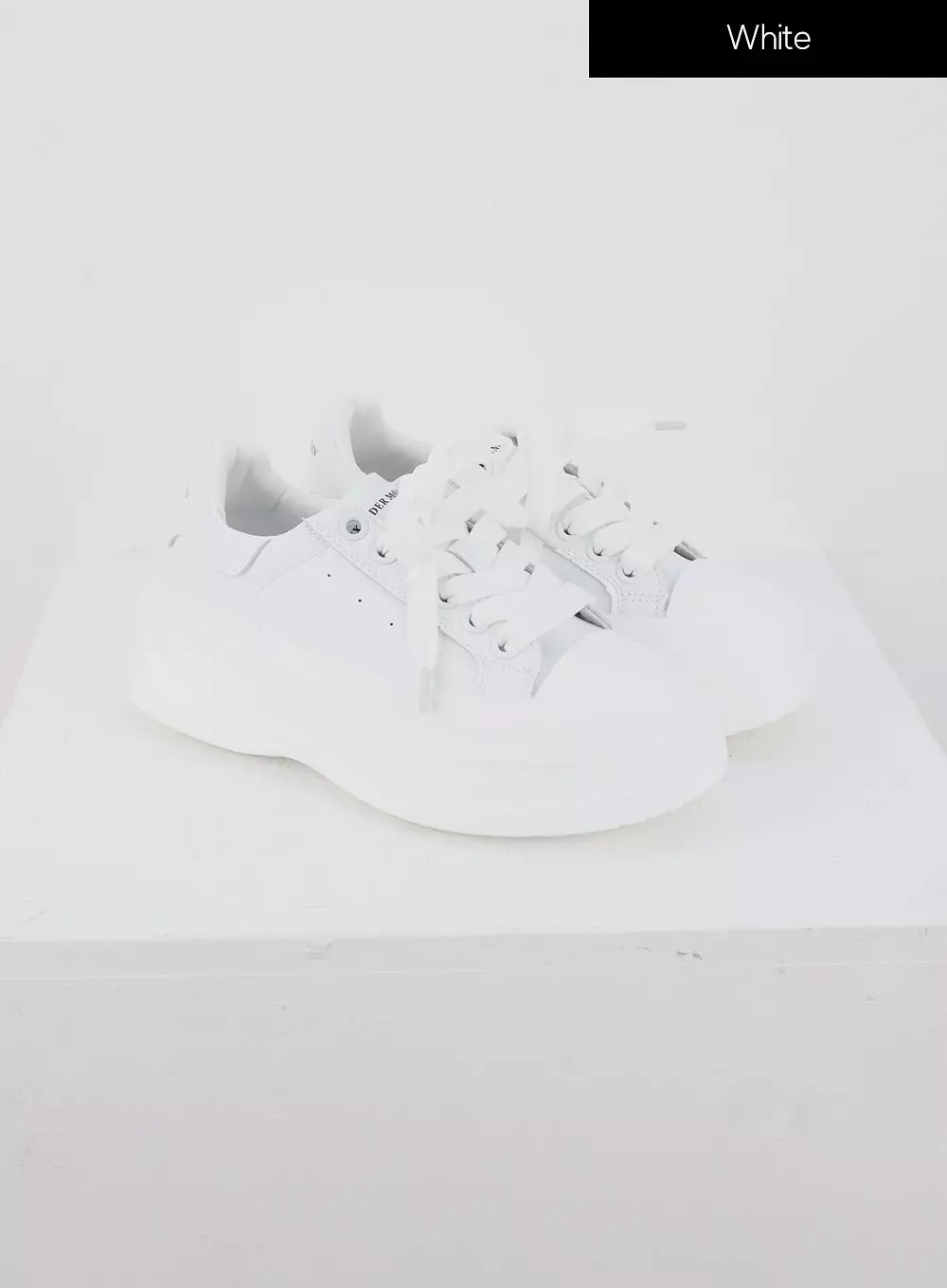 Faux Leather Sneakers IS322