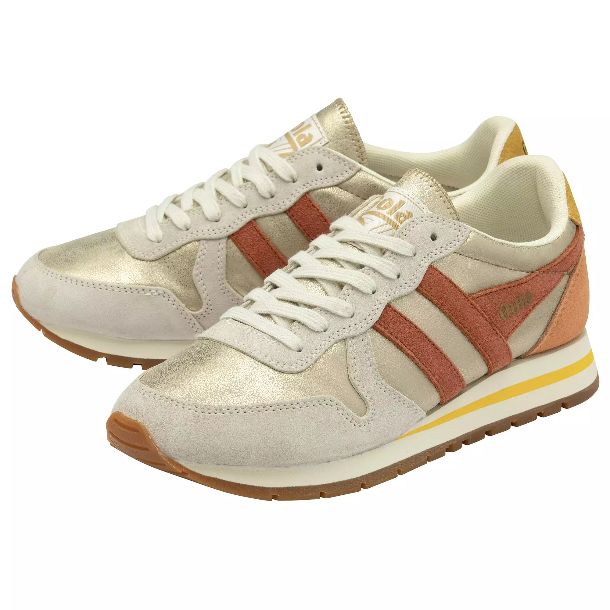 GOLA DAYTONA BLAZE gold orange Sneakers Baskets adulte