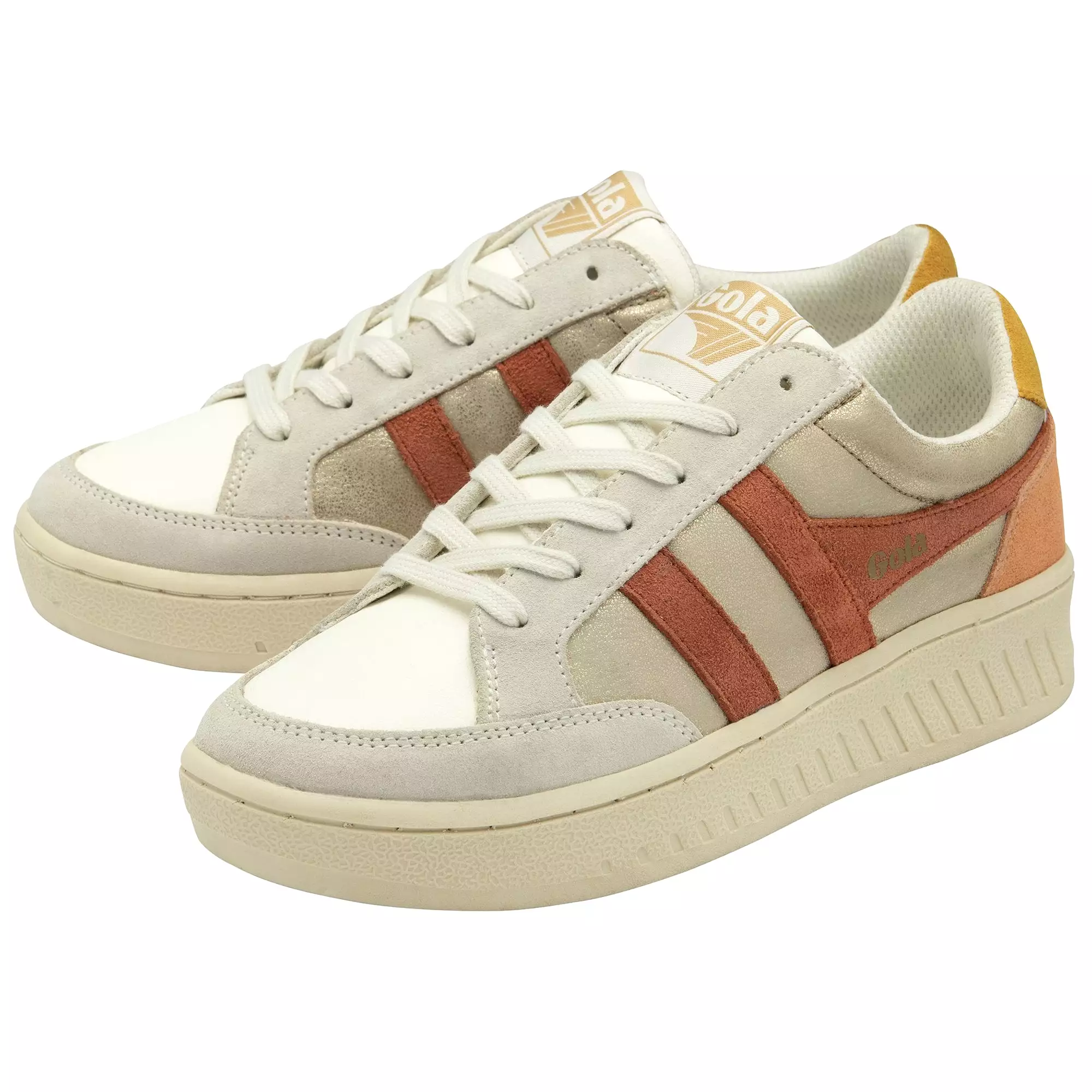 GOLA SUPERSLAM BLAZE doré Sneakers Baskets adulte