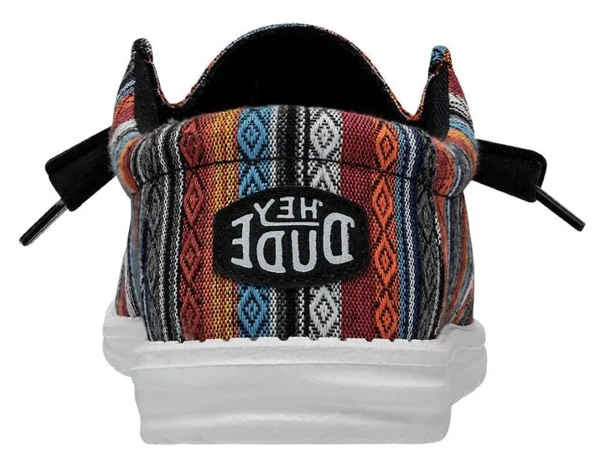 Hey Dude Wally Serape Mens Slip On Casual Shoe