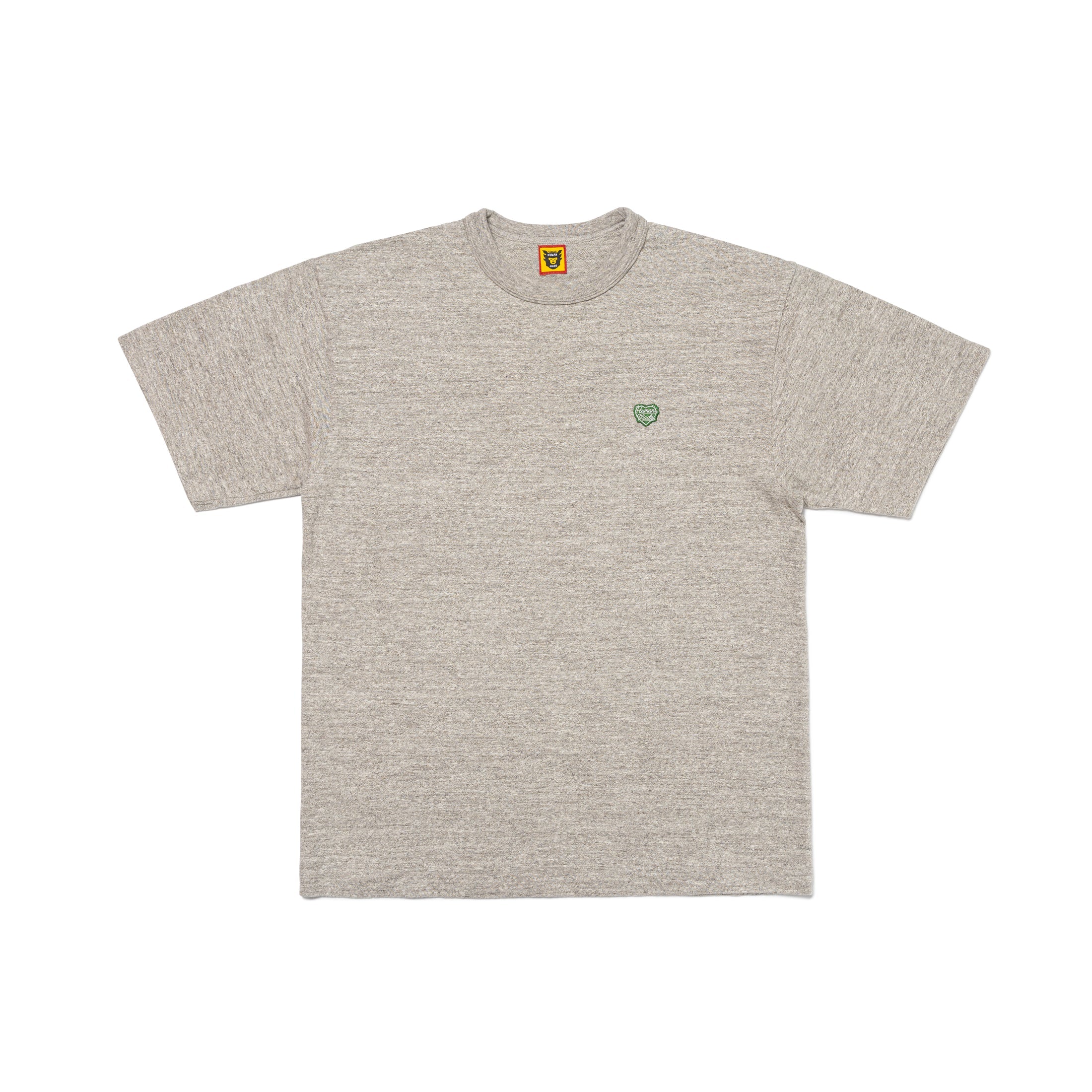 Human Made Green Heart Badge Tee Heather