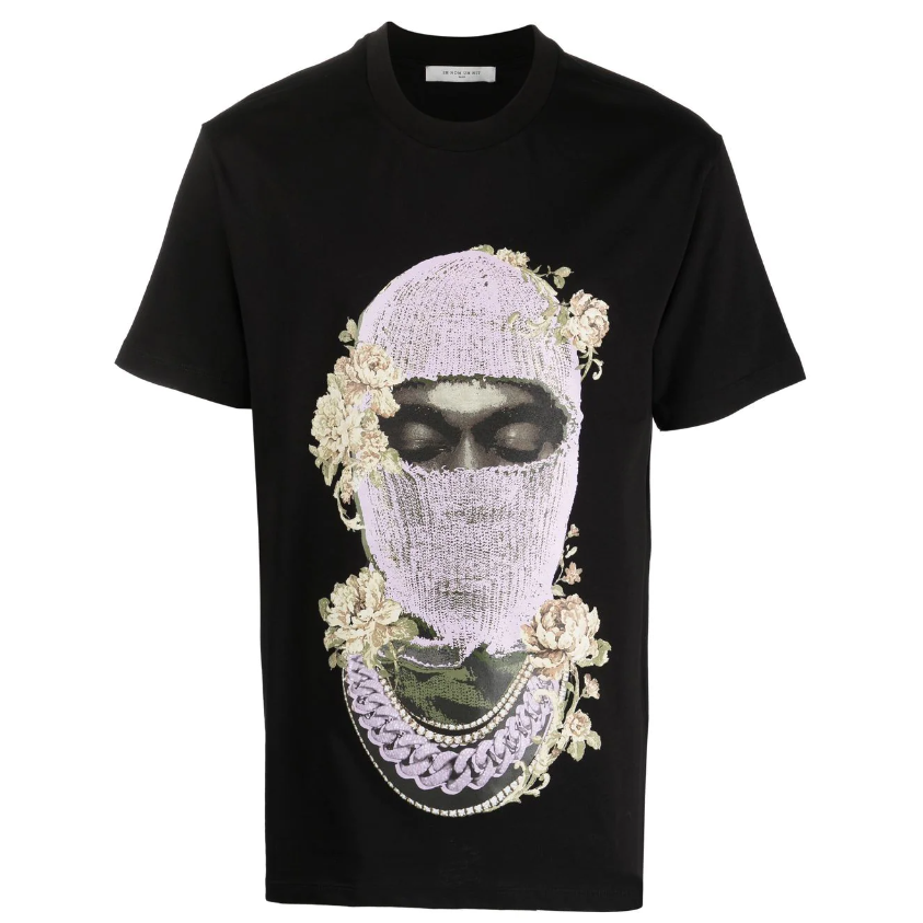 IH NOM UH NIT Paris Mask Roses Tee NUS23241