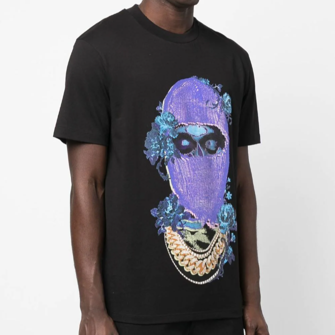 IH NOM UH NIT Paris Purple Mask Tee NCS23231