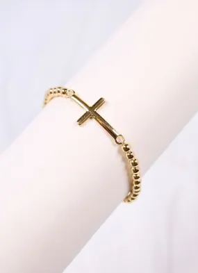 Kaminski Cross Bracelet GOLD