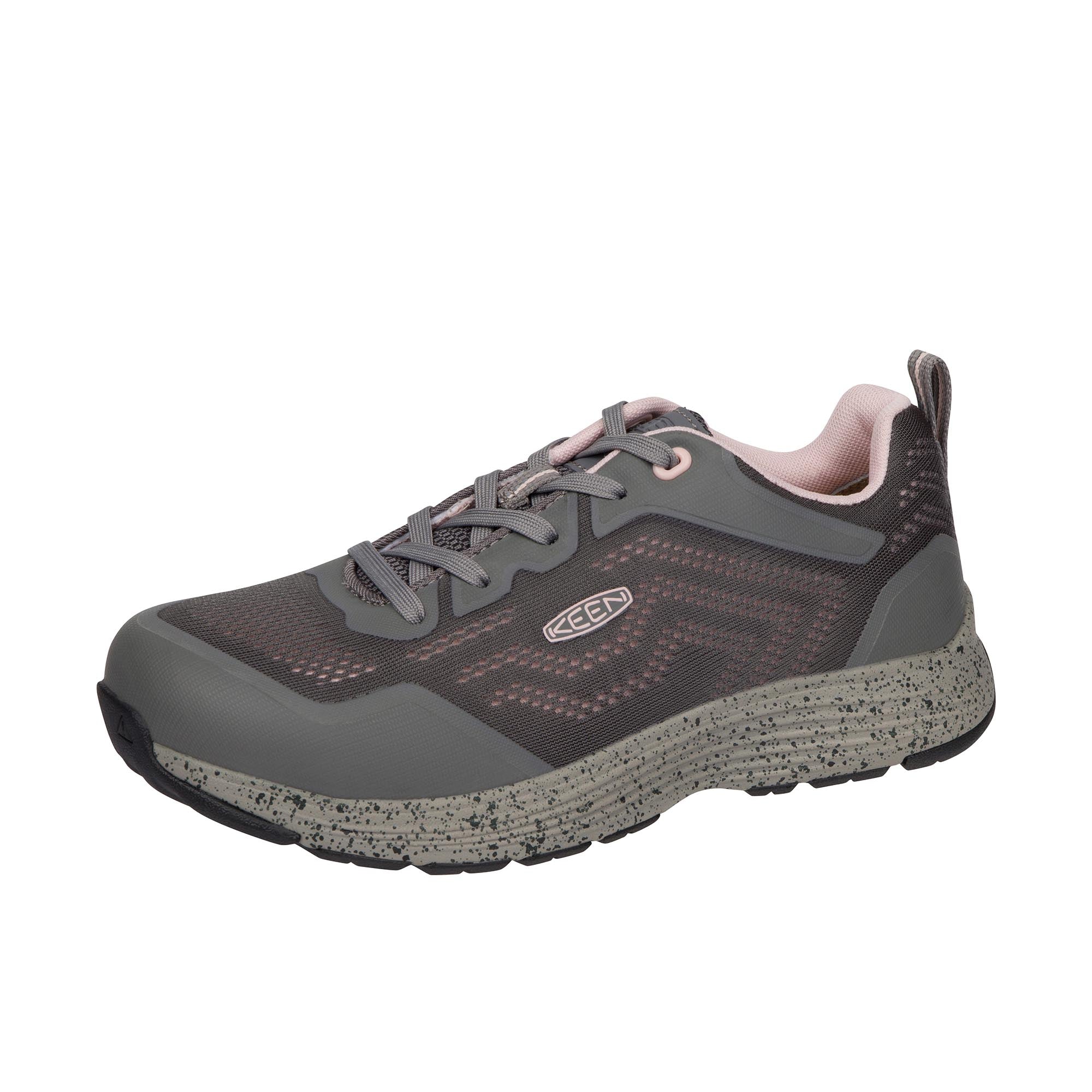 Keen Utility Womens Sparta II Alloy Toe  Steel Grey Peach Whip