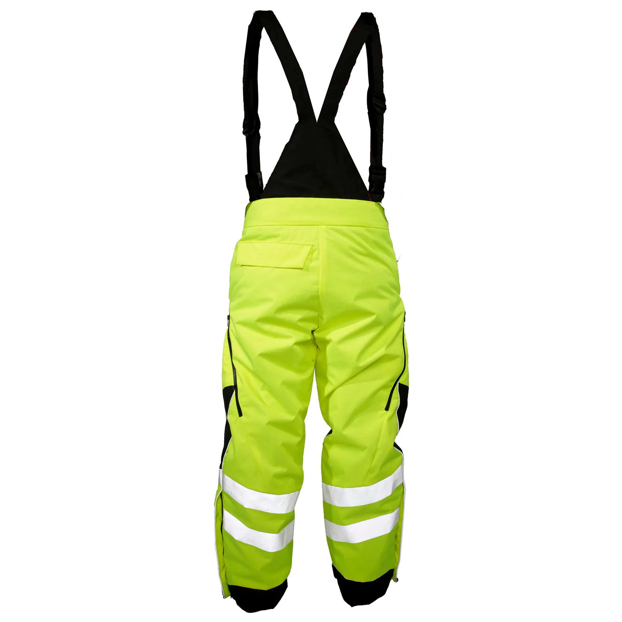 Kishigo IN410 Black Series Insulated Pants - Yellow/Lime