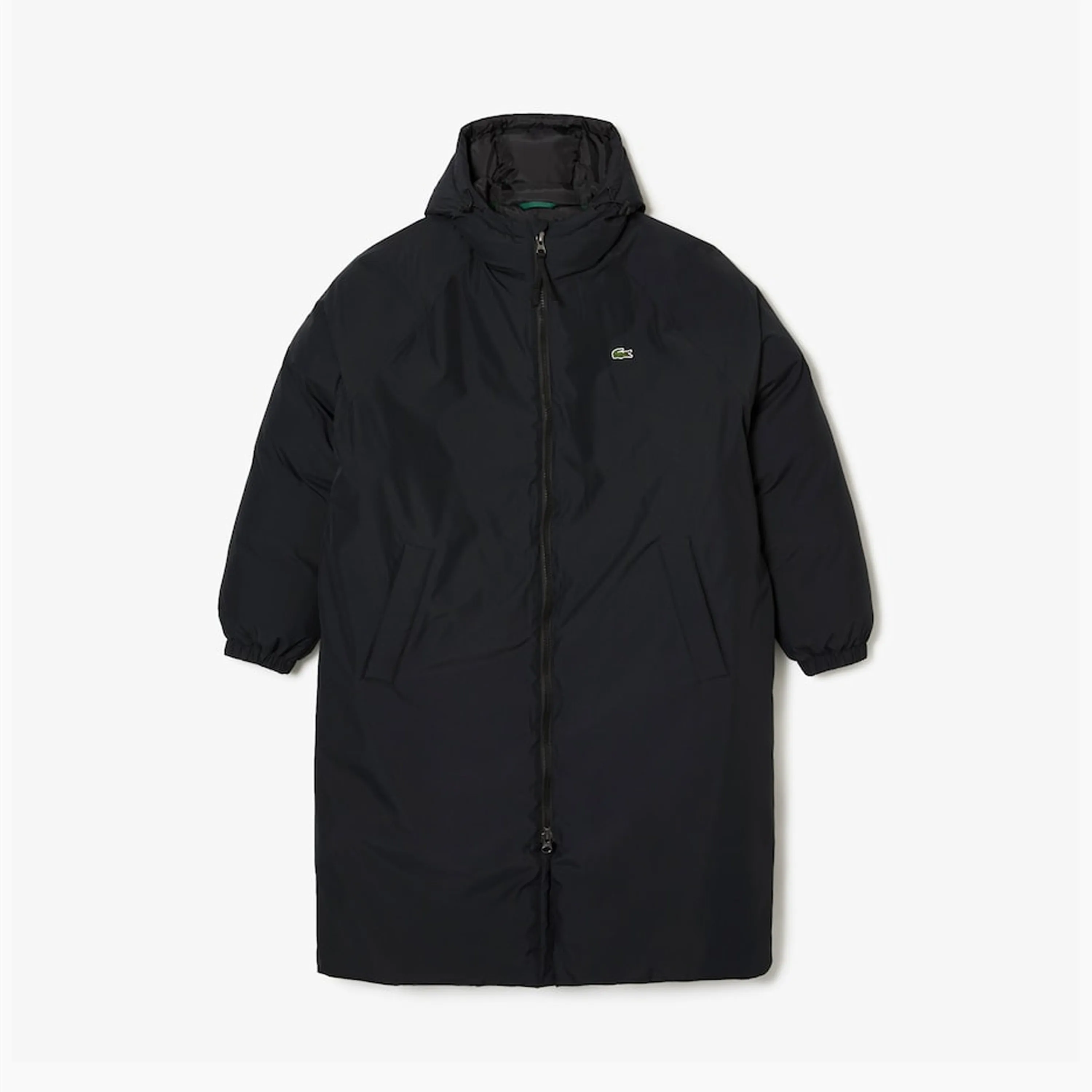 LACOSTE 3/4 PARKA FEATHERS BLACK THERMORE INSULATION - SH2381