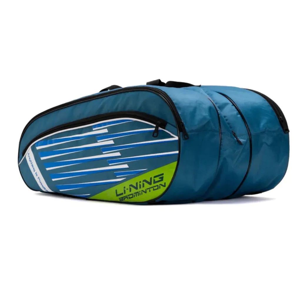 Li-Ning Flash Badminton Kit Bag (Blue/Lime)