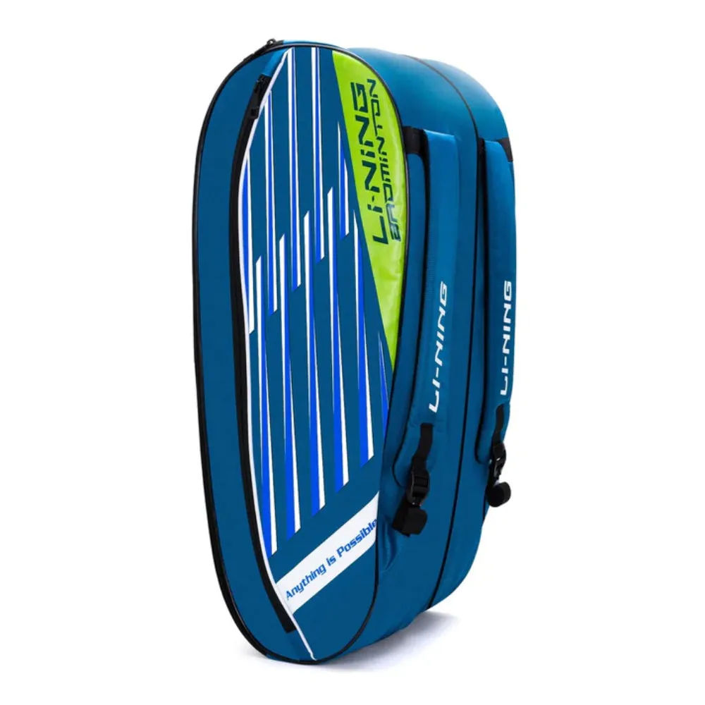 Li-Ning Flash Badminton Kit Bag (Blue/Lime)