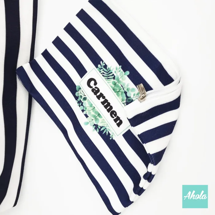 【Lined Striped 】Pouch Bag 萬用小袋