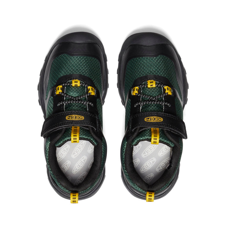 Little Kids' Wanduro Waterproof Shoe  |  Black/Greener Pastures