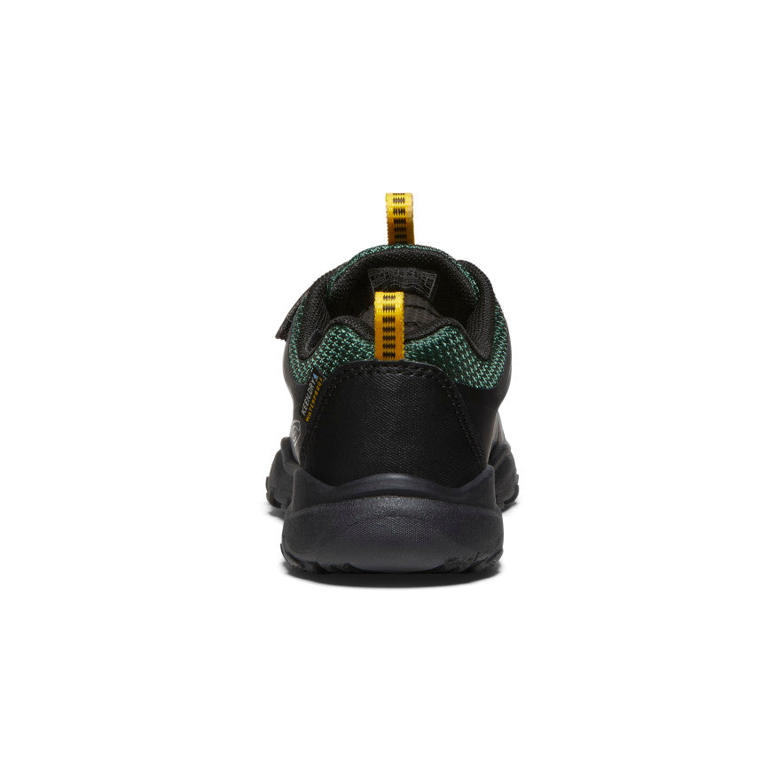 Little Kids' Wanduro Waterproof Shoe  |  Black/Greener Pastures