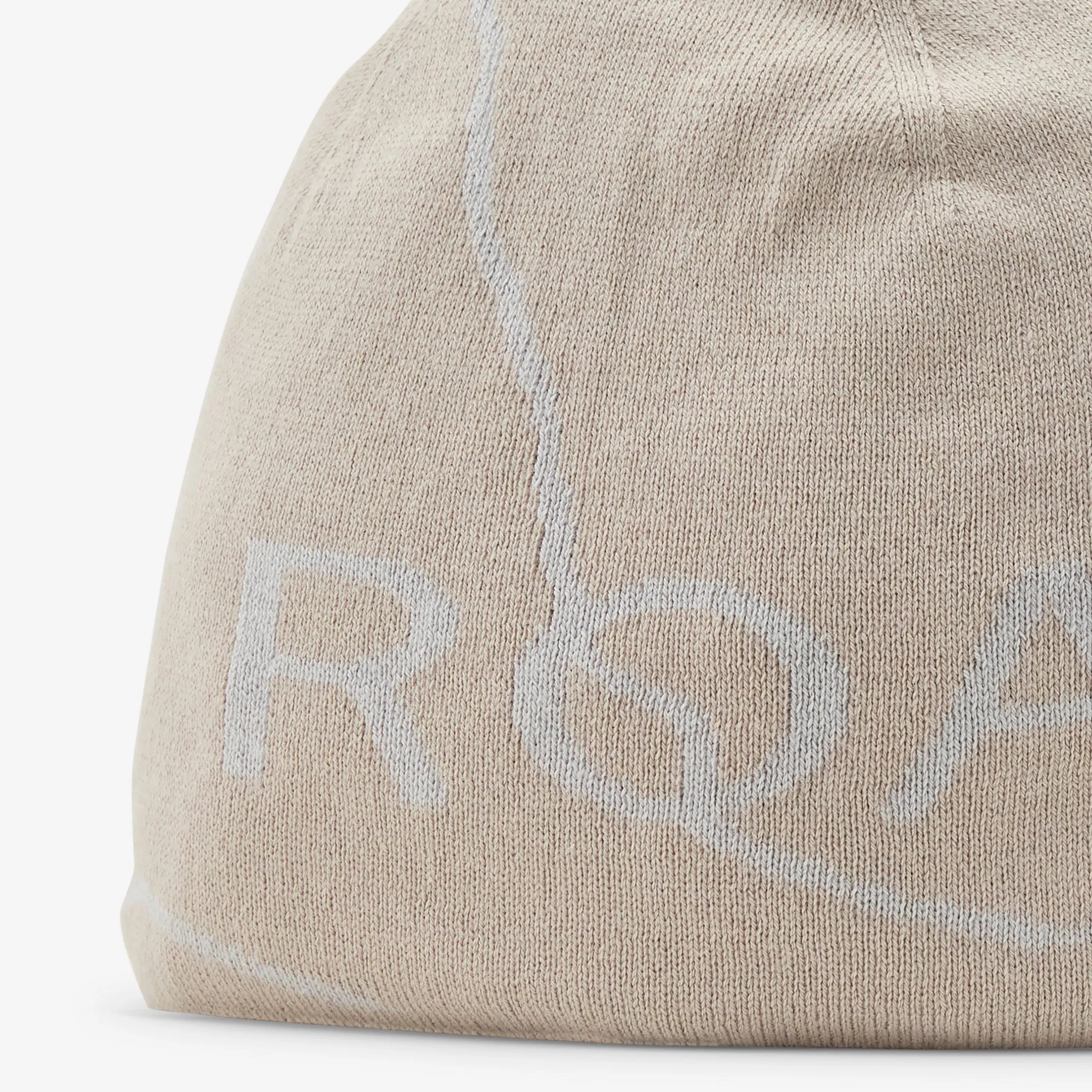 Logo Beanie Beige