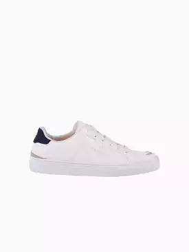 Manimal Unisex Vegan Corn Leather Sneakers | Navy