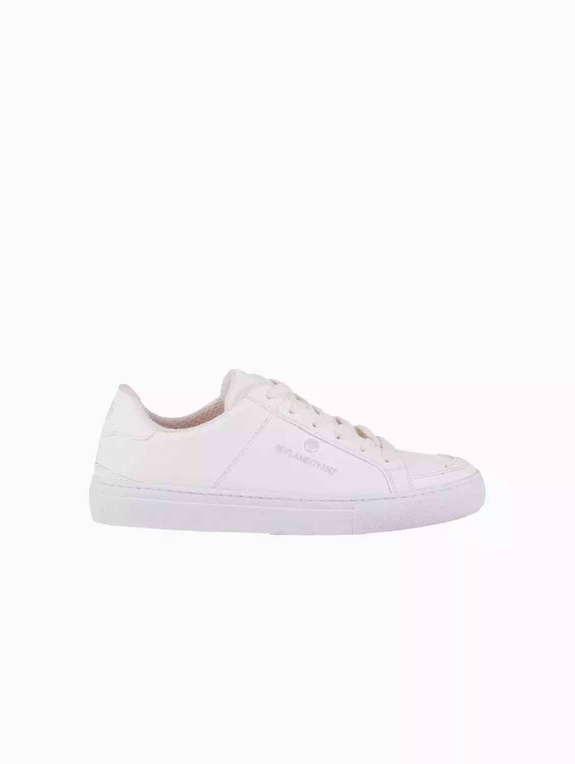 Manimal Unisex Vegan Corn Leather Sneakers | White