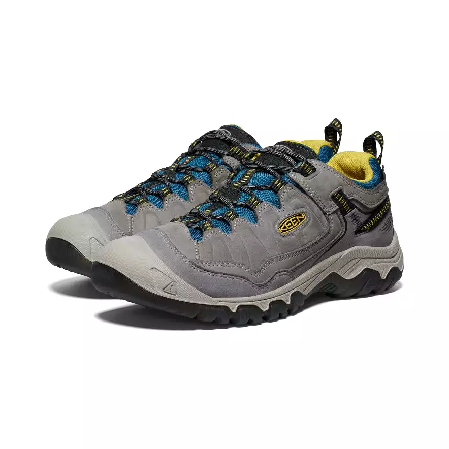 Men's Targhee IV Waterproof Hiking Shoe  |  Steel Grey/Antique Moss