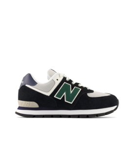 NEW BALANCE GC574 DB2 Noir vert sneakers baskets