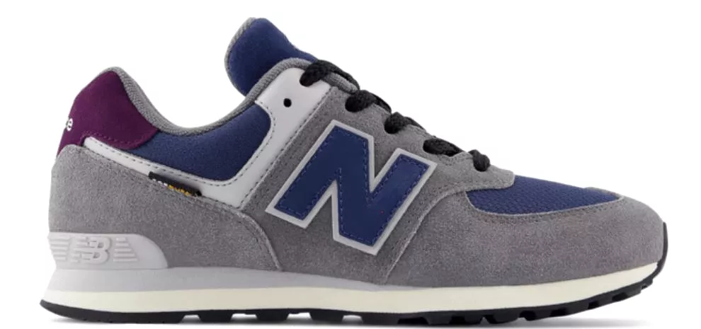 NEW BALANCE GC574 kgn gris bleu sneakers baskets