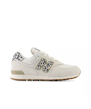 NEW BALANCE GC574 XD beige Léopard sneakers baskets