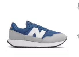 NEW BALANCE GS 237 ob1 bleu sneakers baskets