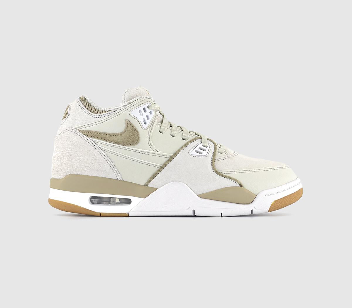 Nike Air Flight 89 Light Bone Bamboo White Trainers