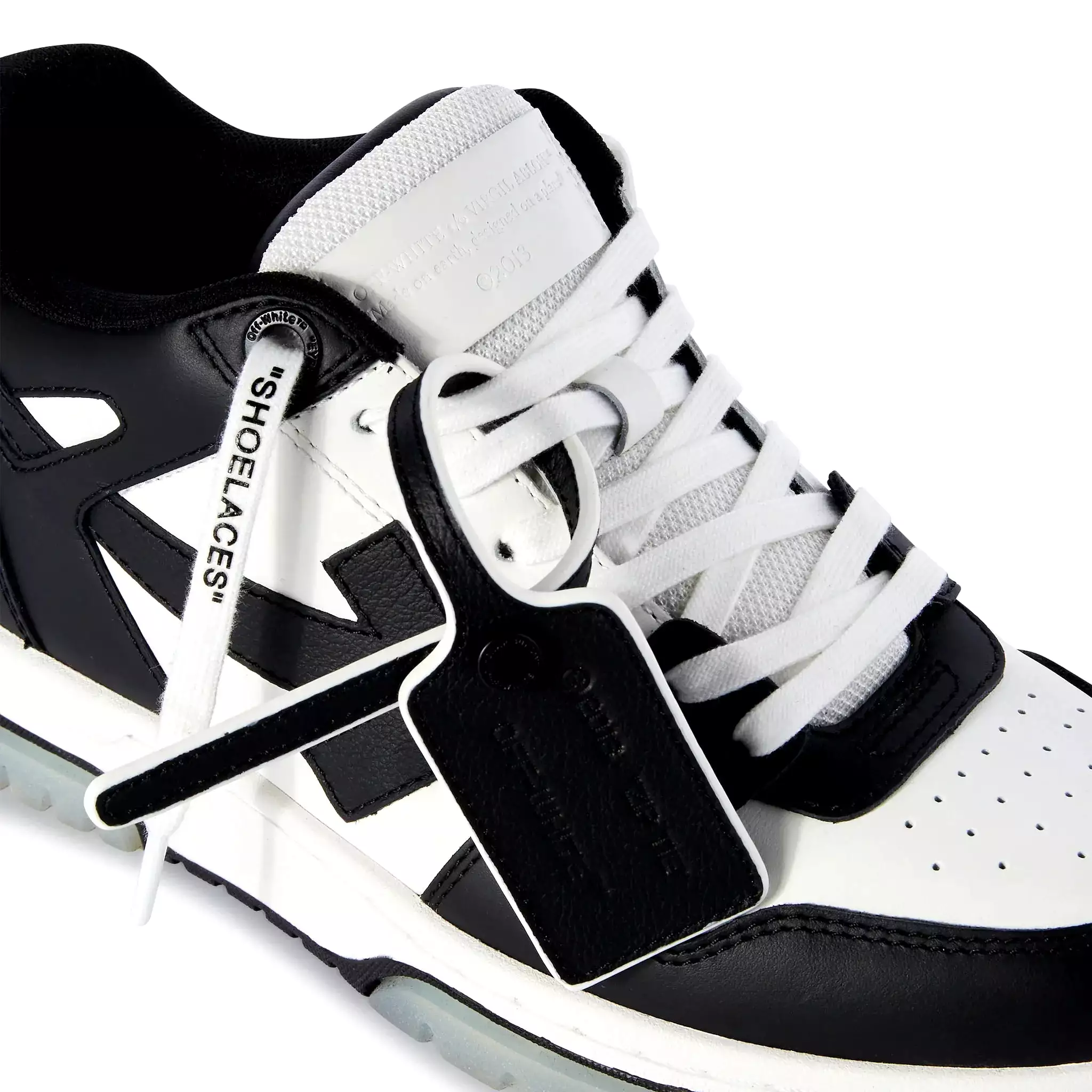 Off-White Out Of Office Black White Sneakers